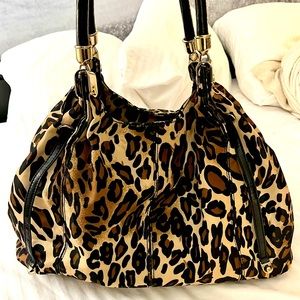 Jessica Simpson Cheetah Print Shoulder Bag